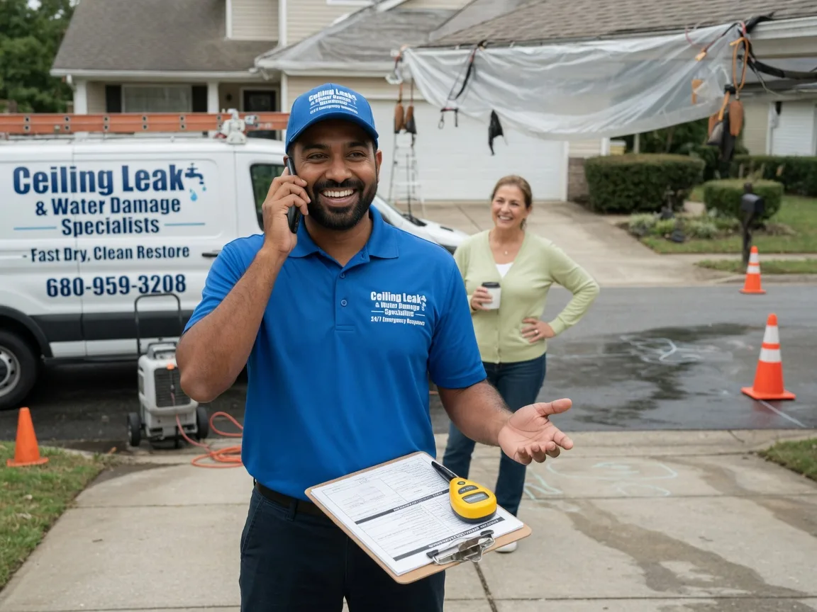 Ceiling Leak Cleanup Collinwood, TN FAQs