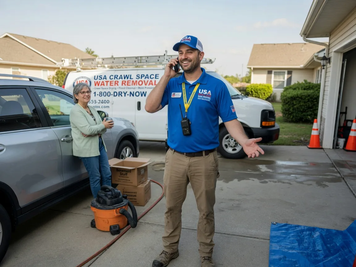 Crawl Space Water Removal Collinwood, TN FAQs